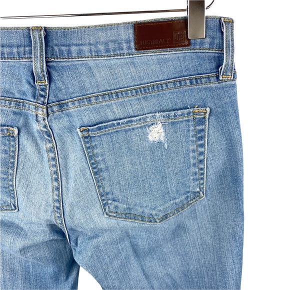 Just Black Distressed Mid Rise Ankle Jeans Size 26 - Picture 5 of 7